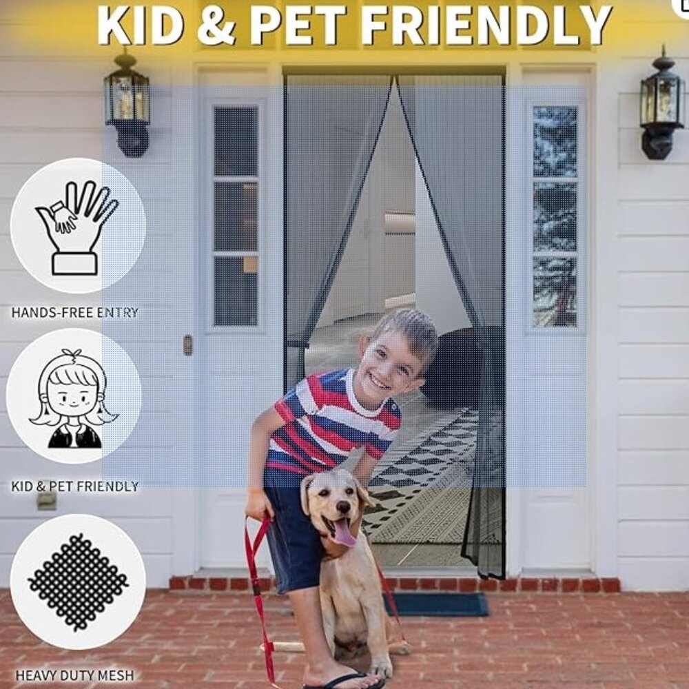 FUNCTION CONVENIENT MAGNETIC SCREEN DOOR - Picture 3 of 8